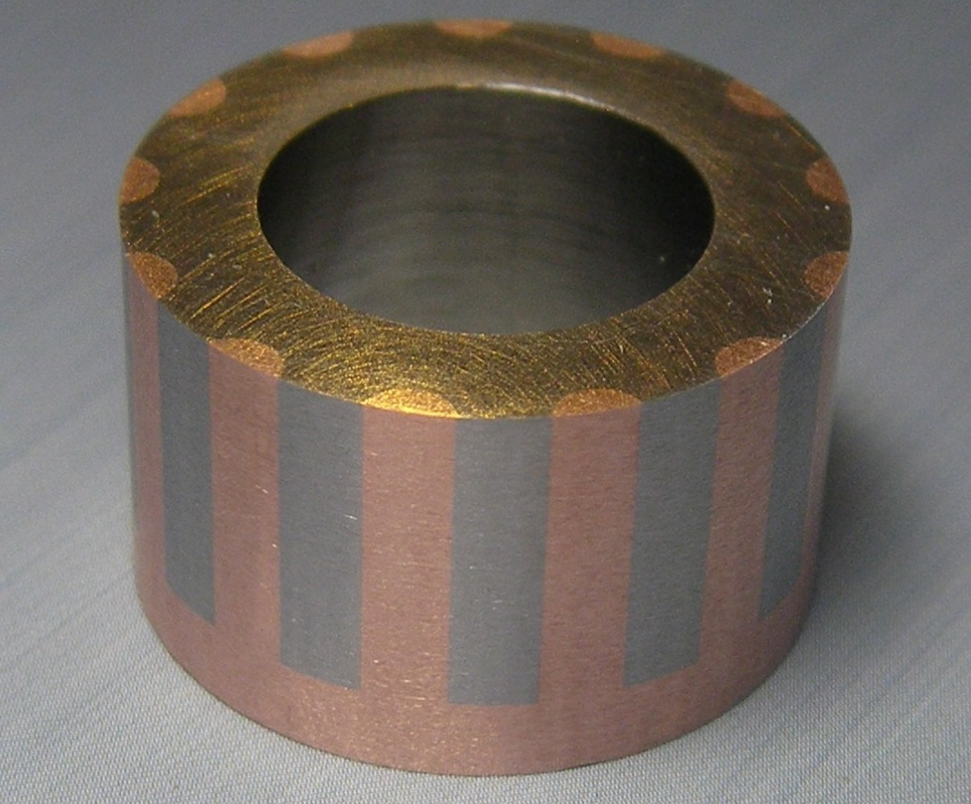 copper rotor section